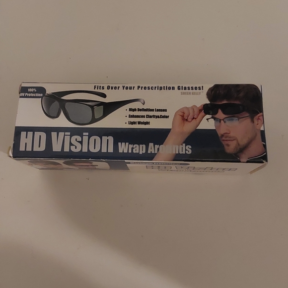 100% UV protection HD night vision wrap around sunglasses (348) - Picture 6 of 6